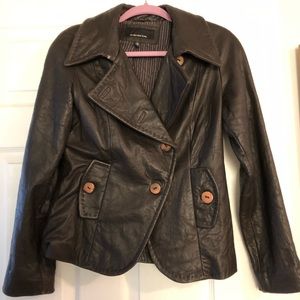 Jones New York Leather Jacket